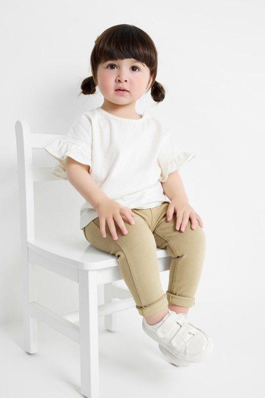 針織緊身長褲-Baby