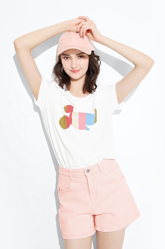 迪士尼系列印花T恤-02-女