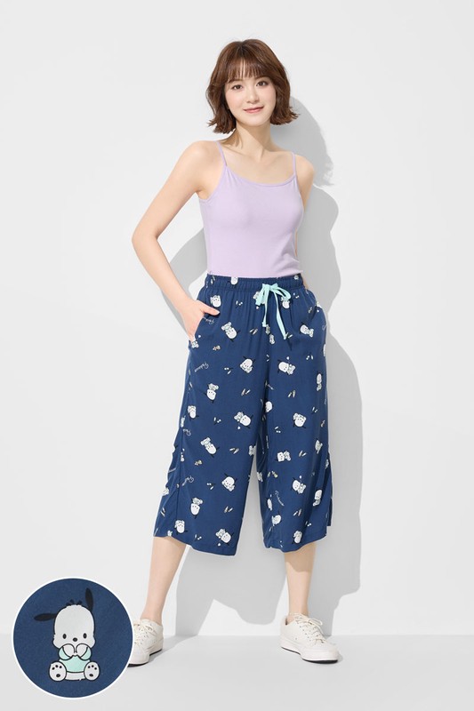 三麗鷗嫘縈七分褲-02-女