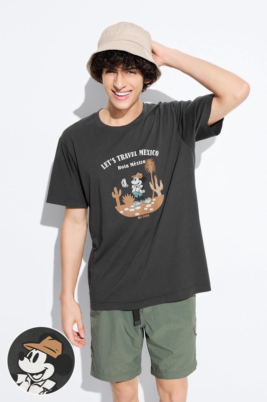 迪士尼系列印花T恤-42-男