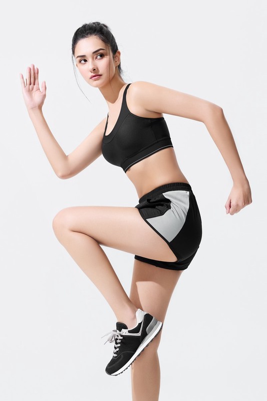 運動輕便短褲-女