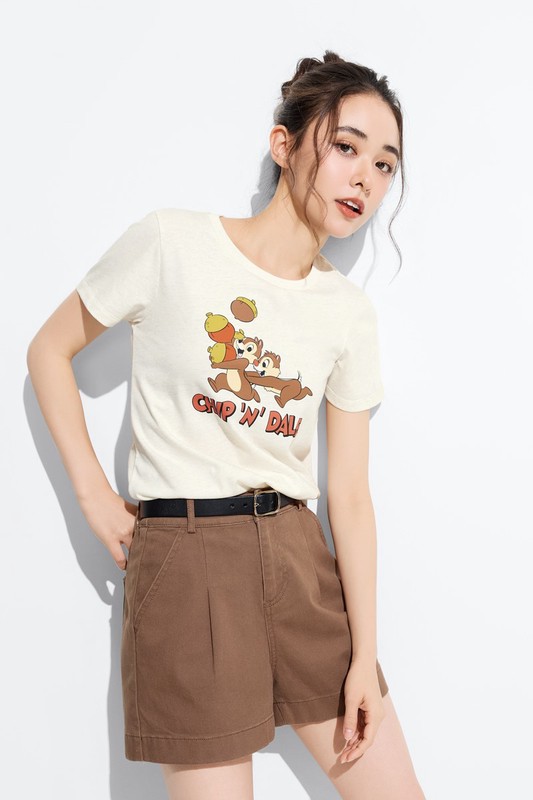 迪士尼系列印花T恤-28-女