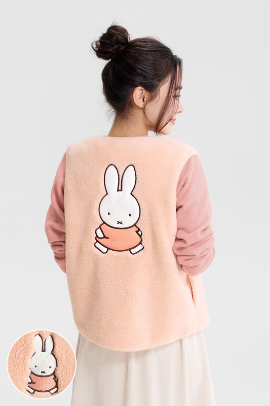 Miffy and Friends電繡口袋背心-女