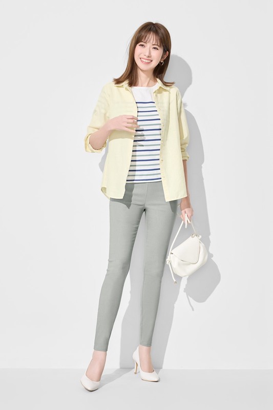 彈力顯瘦緊身褲-女