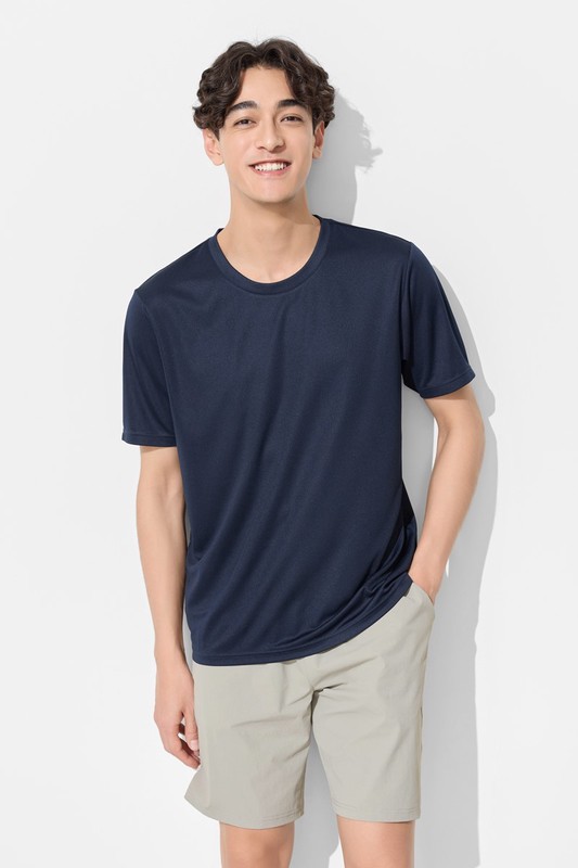 吸排圓領T恤-男