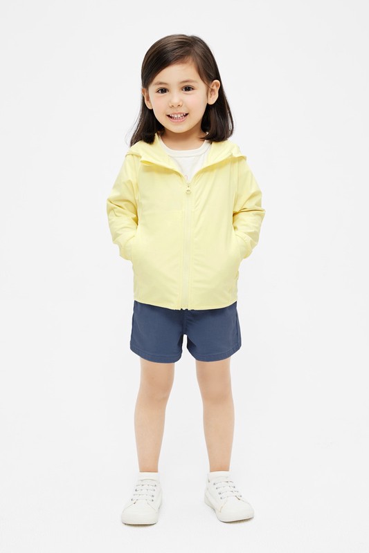 多色牛仔短褲-童