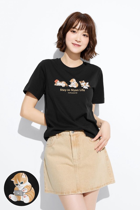 貓福珊迪厚版印花T恤-06-女