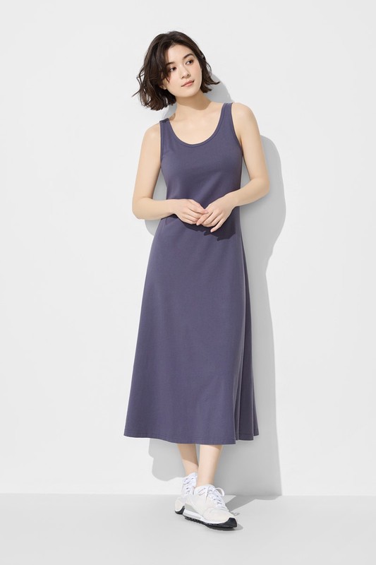 純棉背心長洋裝-女