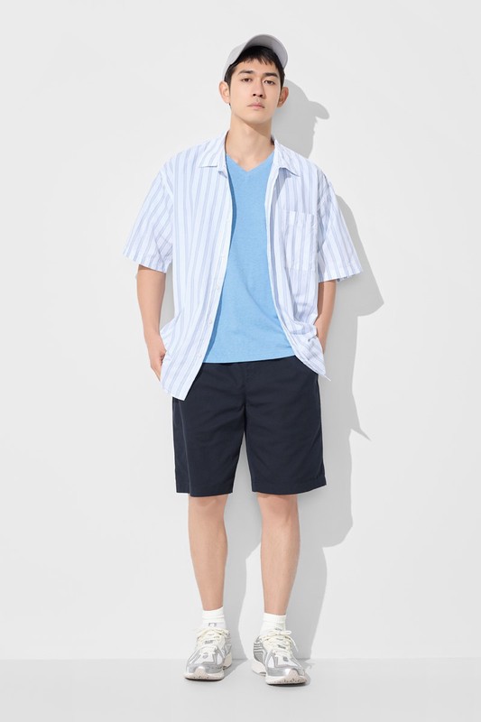 快乾棉質輕便短褲-男