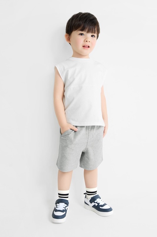 小毛圈五分褲-童