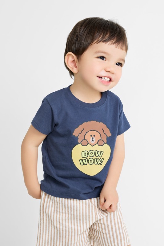 LINE FRIENDS印花T恤-04-Baby