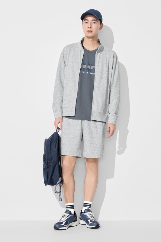 快乾棉休閒短褲-男