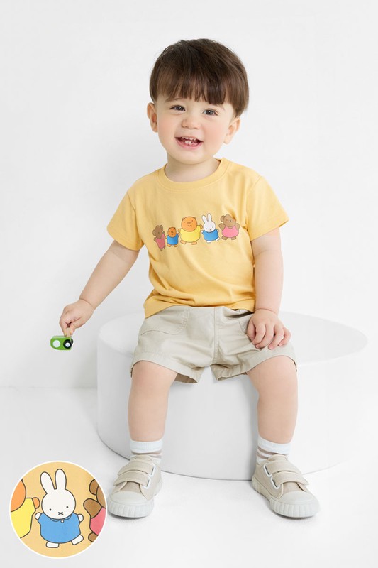 Miffy and Friends印花T恤-03-Baby