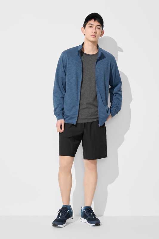 快乾鬆緊短褲-男