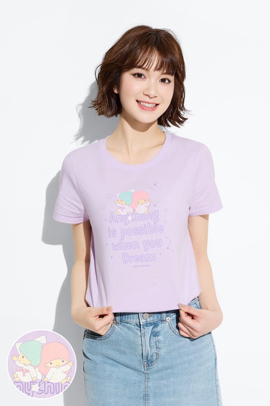 三麗鷗印花T恤-22-女