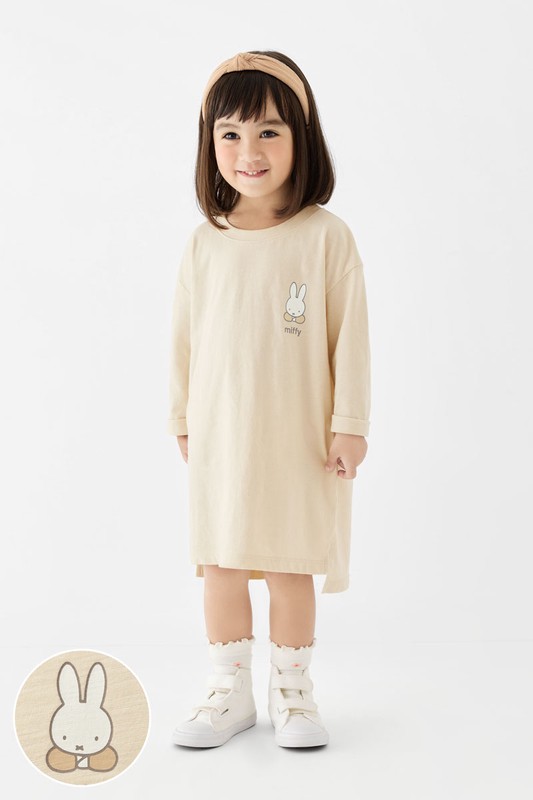 Miffy竹節棉長版上衣-童