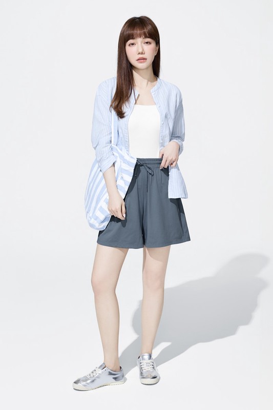 快乾棉休閒短褲-女