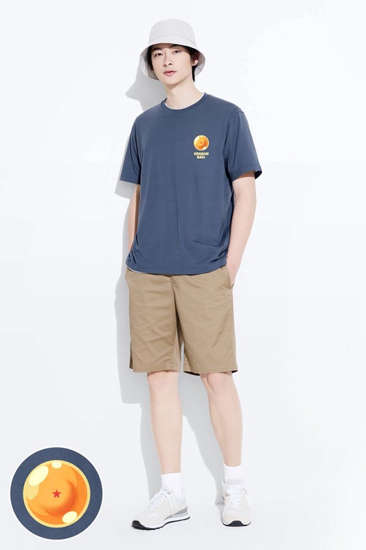 七龍珠厚版印花T恤-07-男