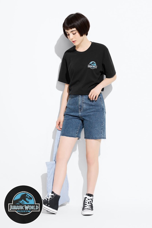 Jurassic World印花T恤-04-男