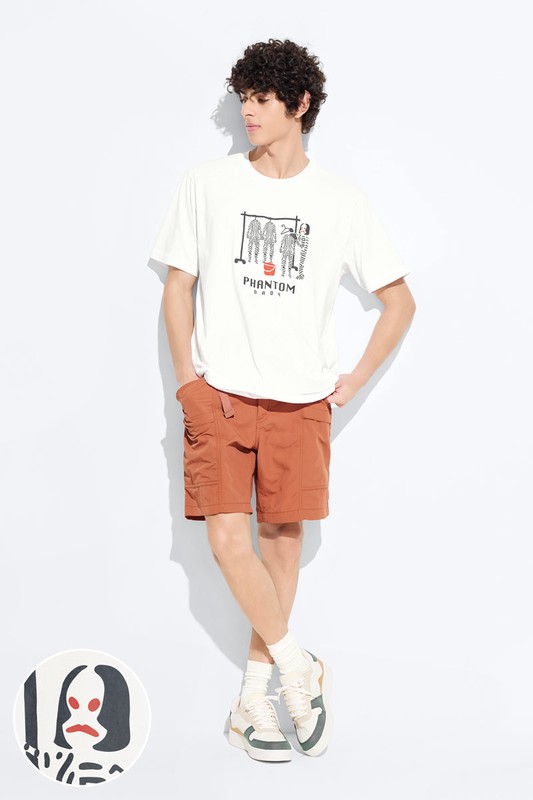 超人力霸王印花T恤-05-男