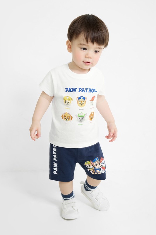 汪汪隊立大功竹節棉印花短褲-Baby