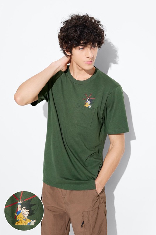 七龍珠大魔口袋印花T恤-03-男