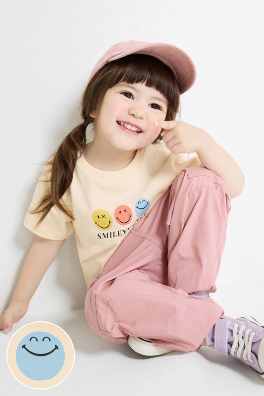 SmileyWorld®印花T恤-03-童
