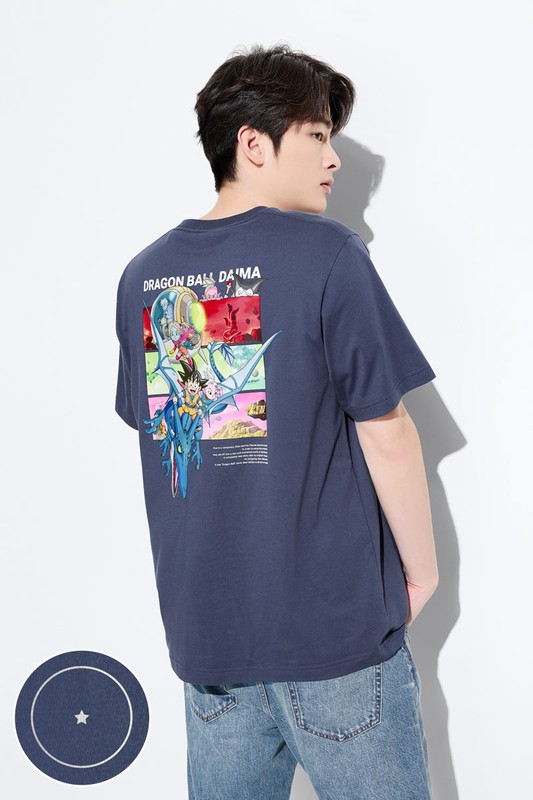 七龍珠大魔厚版印花T恤-05-男