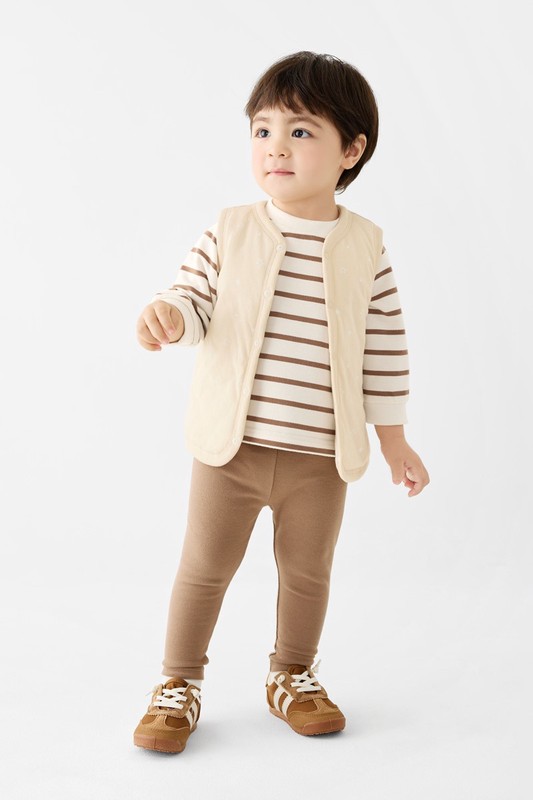 磨毛羅紋內搭褲-Baby