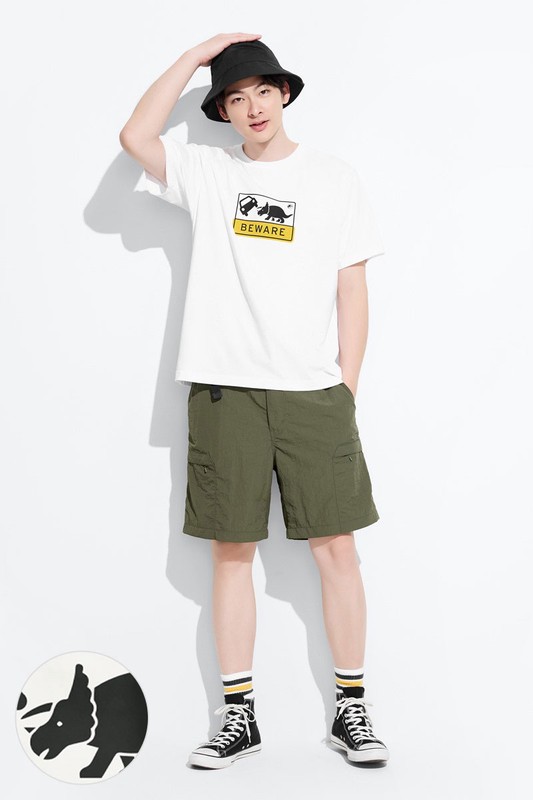 Jurassic World印花T恤-06-男