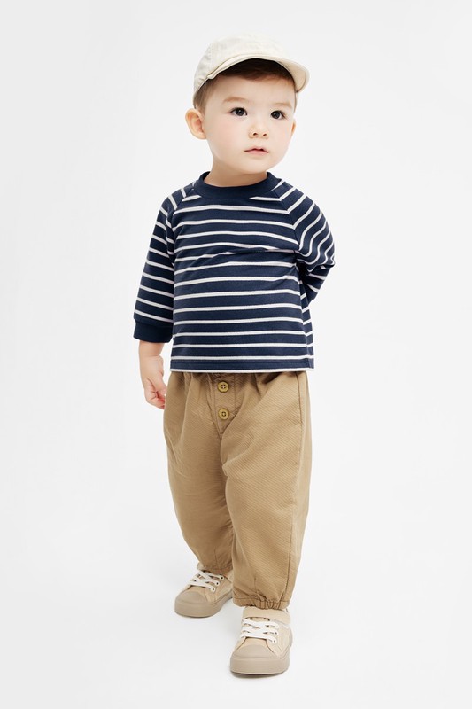 小毛圈條紋上衣-Baby