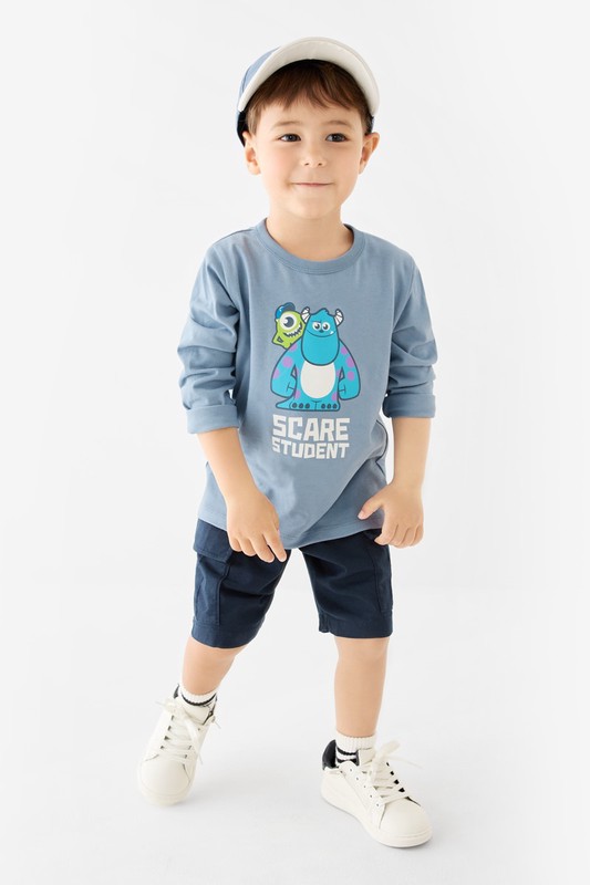 皮克斯系列長袖印花T恤-01-童