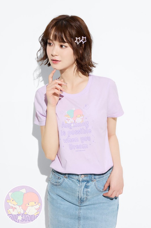 三麗鷗印花T恤-22-女