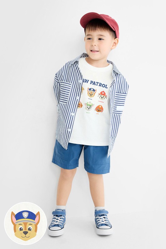 汪汪隊立大功印花T恤-02-童