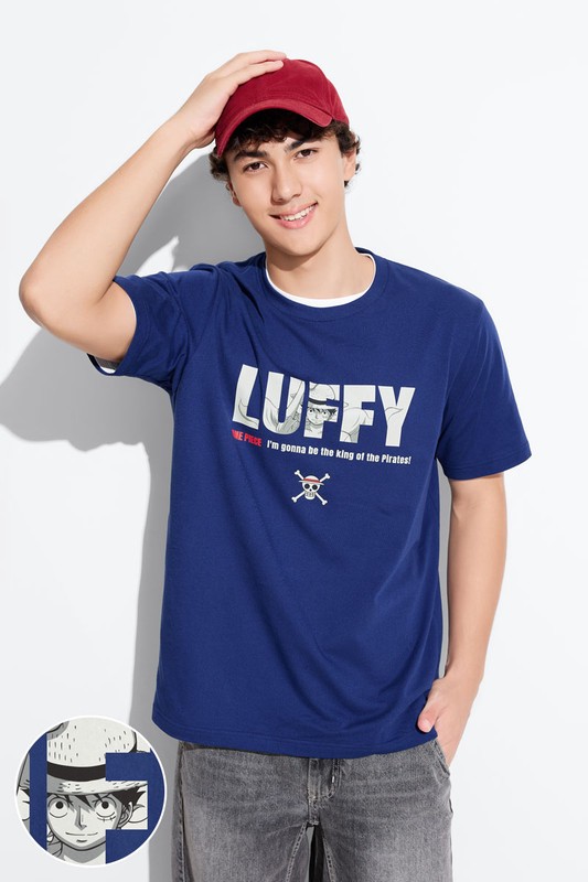 航海王厚版印花T恤-08-男