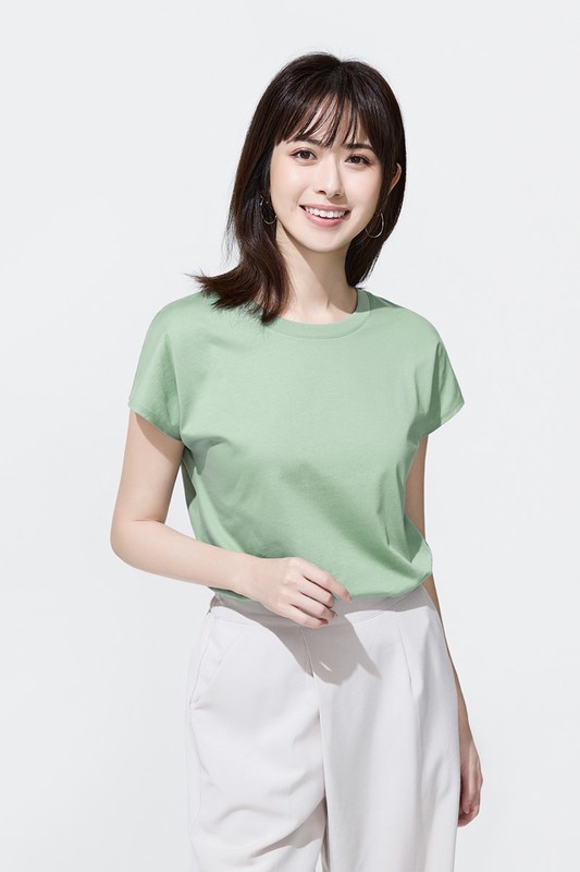 絲光棉連袖上衣-女