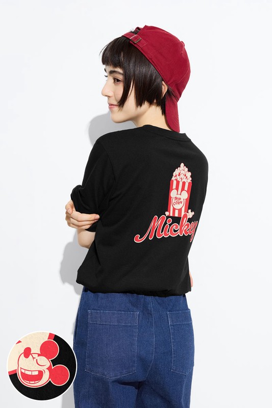 迪士尼系列寬版印花T恤-07-女