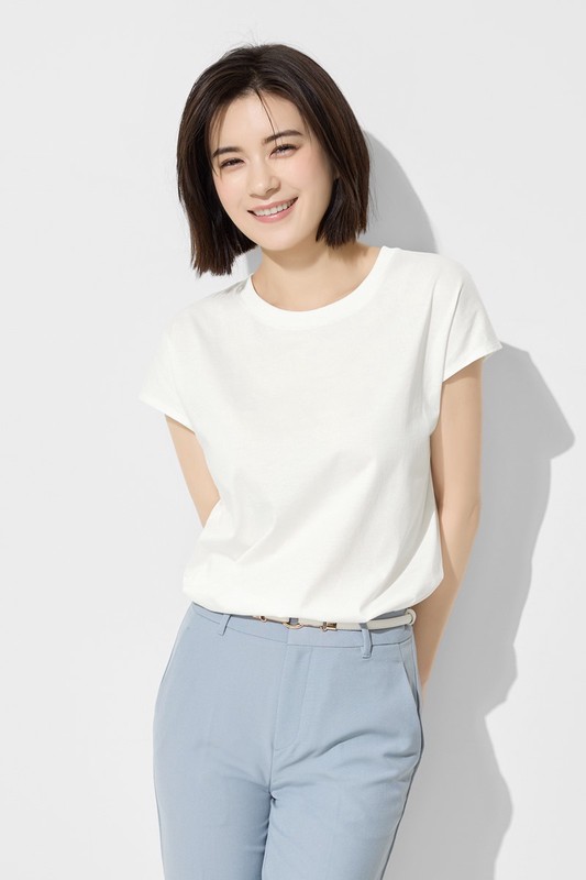 絲光棉連袖上衣-女