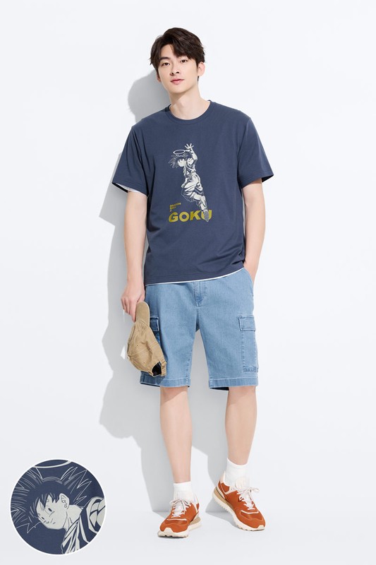 七龍珠Z印花T恤-03-男