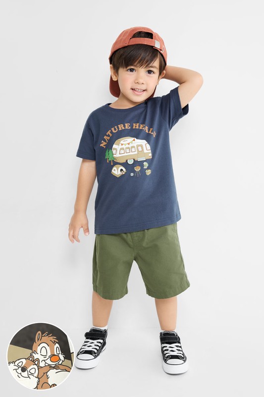 迪士尼系列印花T恤-01-童