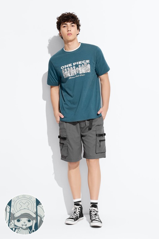 航海王厚版印花T恤-09-男