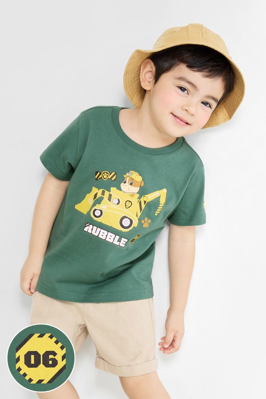 汪汪隊立大功印花T恤-04-童