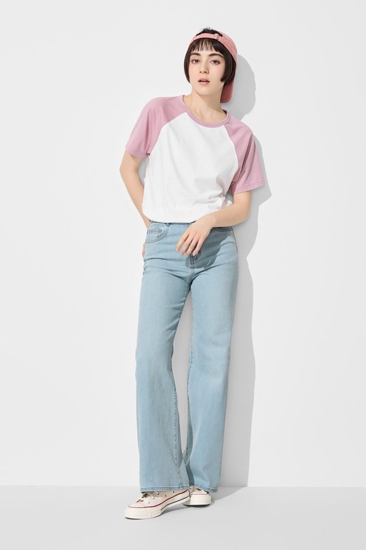 純棉拉克蘭短袖T恤-女