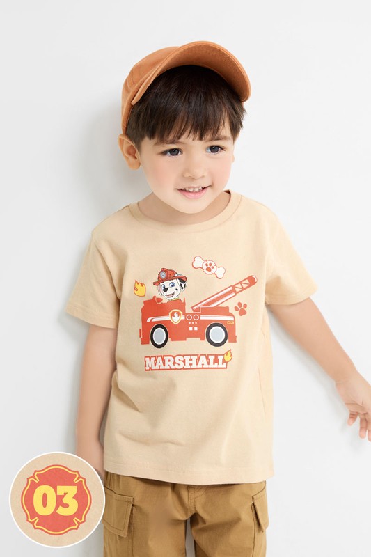 汪汪隊立大功印花T恤-04-童