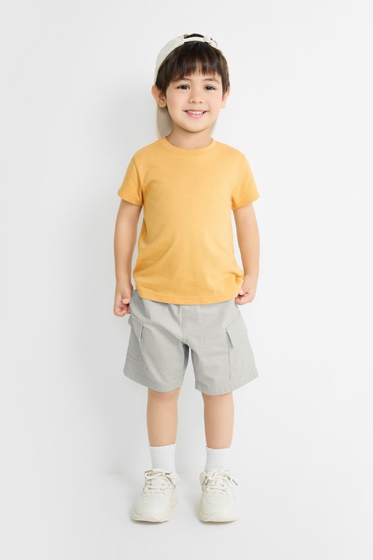 快乾棉圓領T恤-童