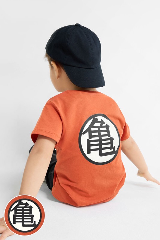 七龍珠Z印花T恤-01-童