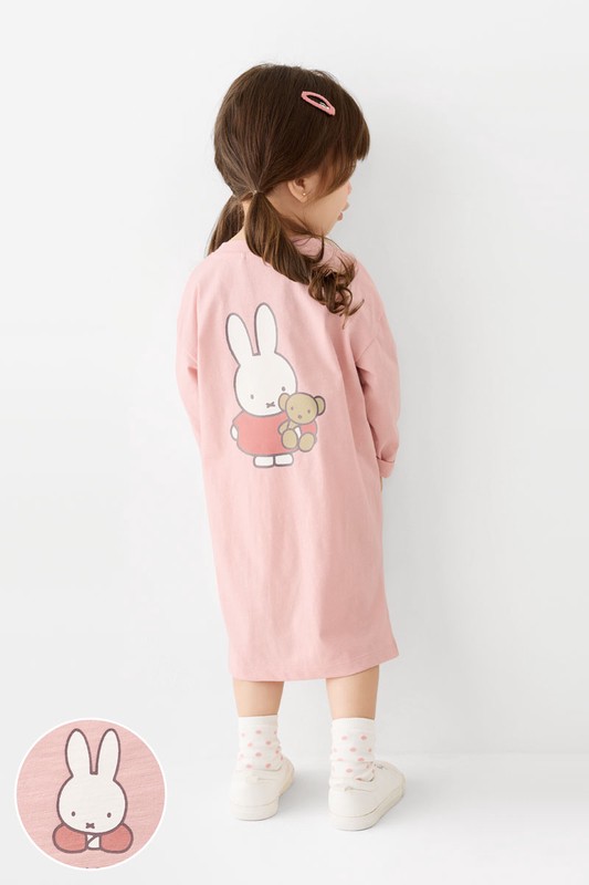 Miffy竹節棉長版上衣-童