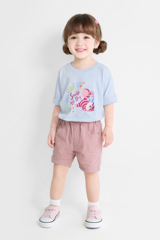 迪士尼系列竹節棉印花T恤-03-Baby