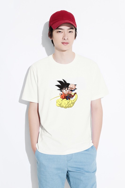 七龍珠印花T恤-01-男