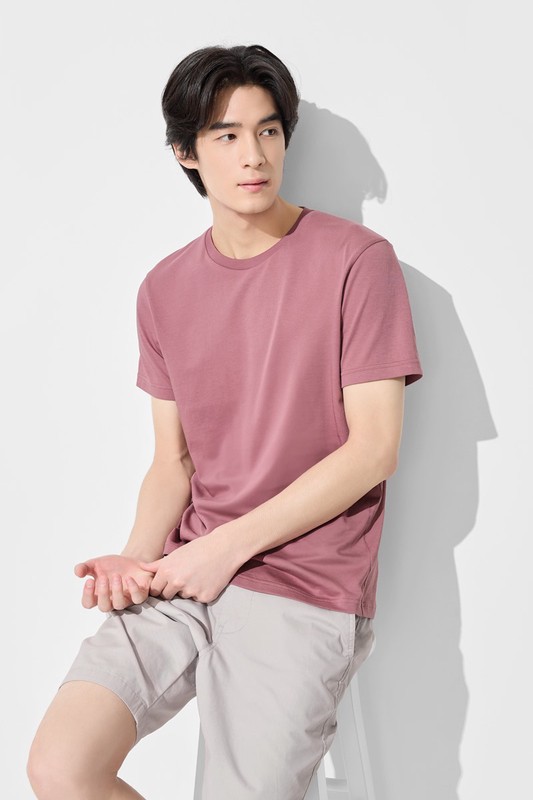 快乾棉圓領T恤-男